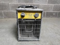 Kw Fan Heater 110V 32A. S/N: Ehfh110082400802-THX22640 - No Reserve