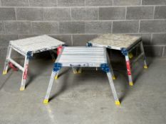 Werner Odd job 600 Aluminium Step Ups x3 - THX11524 - THX31139 - THX25043 - No reserve