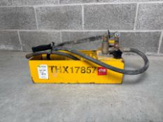 Rems Push Manual Pressure Test Pump. S/N: Blank-THX17857 - No Reserve