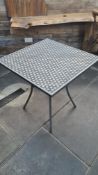 Metal Table - No Reserve