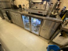 Backbar Stainless Steel Worktable Cabinet - No Reserve