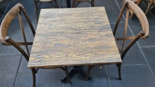 Solid Wood Table - No Reserve