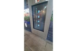 43” Outdoor Digital Advertising Displays - Anti Vandal With Built In computer - No Reserve