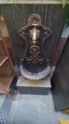 Water Fountain (Wall Mounted) w/ Pump - No Reserve