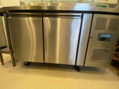 Polar U-Series Double Door Counter Fridge 282L - Next Bid Meets Reserve