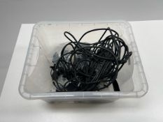 Box Of Various Cables And Photography Parts - No Reserve
