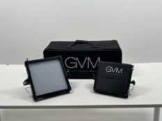 Set Of Two F&V K4000 Daylight 60° LED Panels With Carry Case - No Reserve