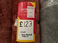 Carpet Remnant Band B Colour 5 3.3m x 5m - No Reserve