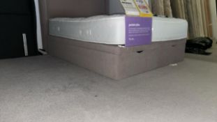 Divan Ottoman Storage Bed With Headboard - No Reserve