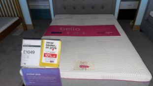 Bella Hybrid Medium 5ft Kingsize Mattress - No Reserve