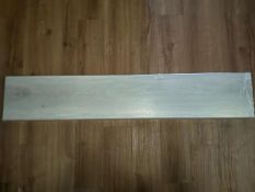 Tegola Dove Oak Grey Laminate Flooring 1380mm x240mm x 10 packs - No Reserve