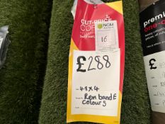 Artificial Grass Remnant 4.8m x 4m - No Reserve
