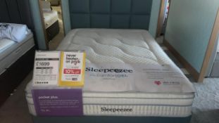 Sleepeezee ComfortGel 1800 Medium 5ft Kingsize Mattress - No Reserve