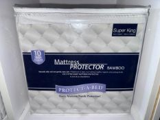 Protect My Bed Bamboo Kingsize Mattress Cover - No Reserve