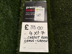 Artificial Grass Remnant 1.7m x 4m - No Reserve