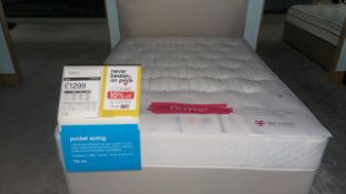 Nestledown Eton Firmer 5ft Kingsize Mattress - No Reserve