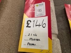 Carpet Remnant Meribel Pecan 2.1m x 4m - No Reserve