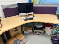 Wave Office Desk - No Reserve