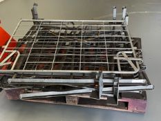 Steel Pallet Cage With Collapsing Front no reserve this still pallet cage is a reliable and sturdy