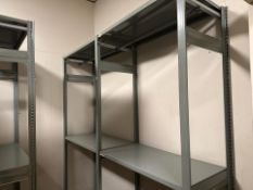 Grey Metal Storage Racking
