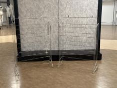 Stainless Steel Display Rails x 2