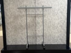 Grey Display Rack