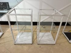 Two Tier Metal Display Units
