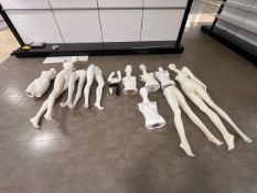 Assorted Mannequin Pieces