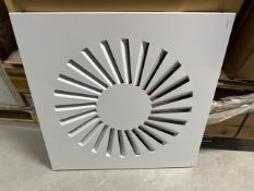 16 x Camseal Swirl Diffuser Grills