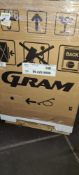 Gram Compact Undercounter Freezer - Brand new in box