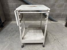 Grey Metal Trolley - No Reserve