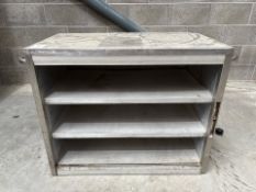 Grundy Stainless Steel Hot Cabinet