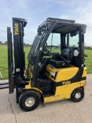 2018 Yale 2 Tonne Gas Forklift Truck, Container Spec, 8895 Hours