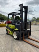 Clark C35L Counterbalance Gas Forklift, 4750 Hours 3.5 Tonne Lift Capacity Duplex mast lift 372