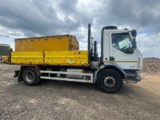2015 DAF LF220 FA Hot Box, used for road maintenance tasks, such as transporting and applying hot