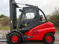 2019 Linde H50D, 5 Tonne Diesel Forklift, 5.5m Full Free Lift Triple Mast