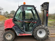 2021 Manitou MC18 1.8 Tonne Rough Terrain Diesel Forklift, 5154 Hours, 3.3m Lift