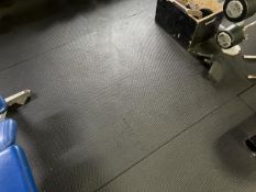 Black Rubber Gym Flooring