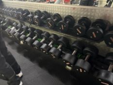 2 Tier 20 Spot Dumbbell Rack