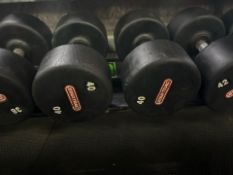 Star Trac 40kg Dumbbell Pair