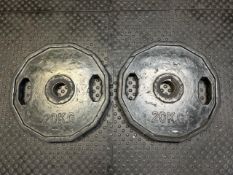 Pair Of 20kg Weight Plates