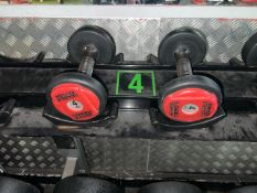 Pair Of 4kg Hammer Strength Dumbbells