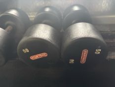 Star Trac 50kg Dumbbell Pair