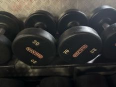 Star Trac 20kg Dumbbell Pair