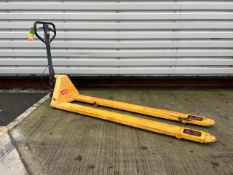 Manual Pallet Truck - 2000Kg - 2M - Braked. S/N: J23082934-1/026-THX17567