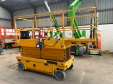 2013 Haulotte Compact 12 Battery Scissor Lift 12 Metres Working Height