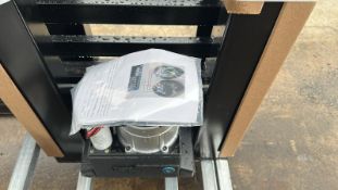 Unused 20ft Cantilever Electric Gate, Coffee composite Finish, Motor & Remote ref: 111125 locati
