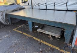 Used Cast Iron Welding Surface Table - RESERVE SIGNIFICANTLY REDUCED FURTHER