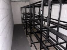 Metal Battery Storage Rack x2
