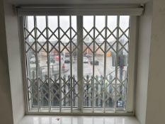 4 x Retractable Security Window Shutters